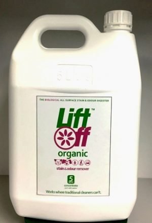 5 Litre LiftOff Organic Stain and Odour Remover (Concentrate)