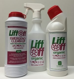LiftOff Organic emergency Clean-up Kit