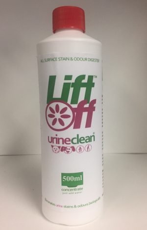 LiftOff UrineClean 500ml Concentrate urine stain and odour remover and cleaner