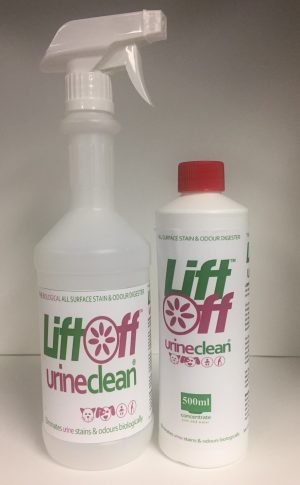 LiftOff UrineClean 500ml Concentrate urine stain and odour remover and cleaner