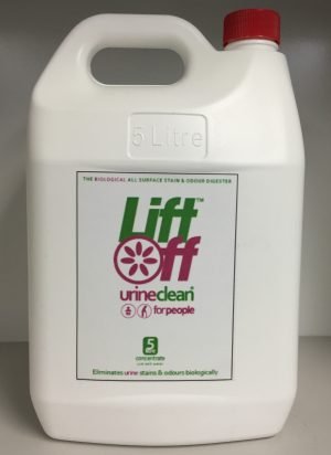 LiftOff UrineClean Stain and Odour Remover and Urine Cleaner 5 Litre Concentrate
