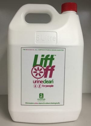 LiftOff UrineClean Stain and Odour Remover & Cleaner 5 Litre Concentrate